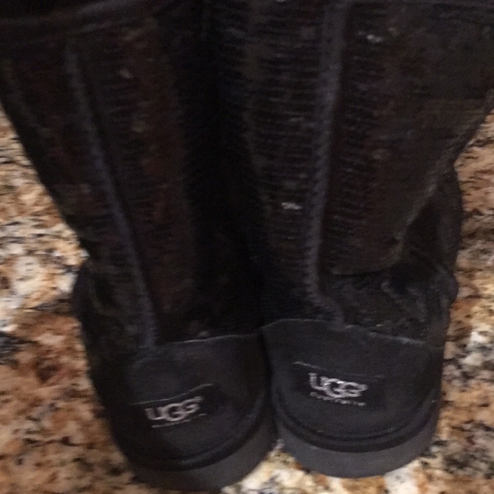 UGG boots sequin size 8